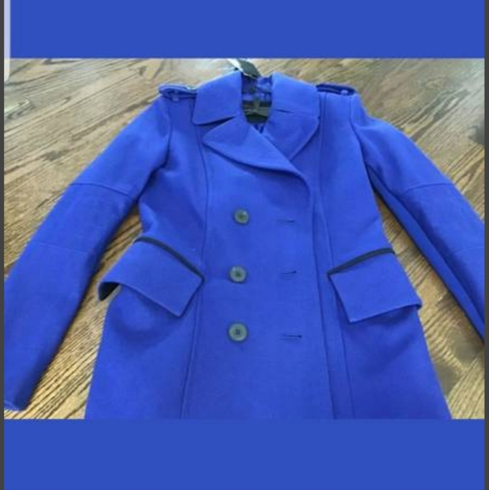Women's royal blue BCBG Coat